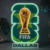 Dallas 2026 FIFA World Cup Neon Sign