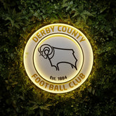 Derby County Neon Sign