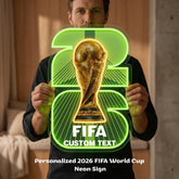 Custom World Cup Neon Sign - BOSTON