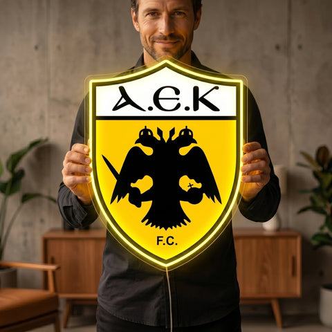 AEK Athens Neon Sign