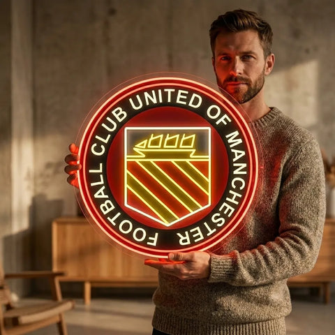 F.C. United of Manchester Neon Sign