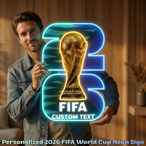 Custom World Cup Neon Sign - Seattle