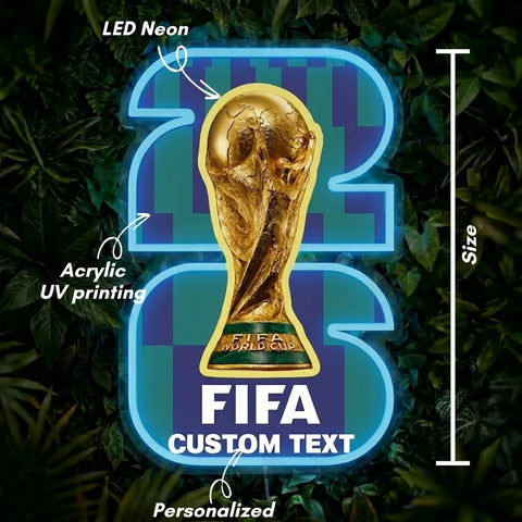 Custom World Cup Neon Sign - New York