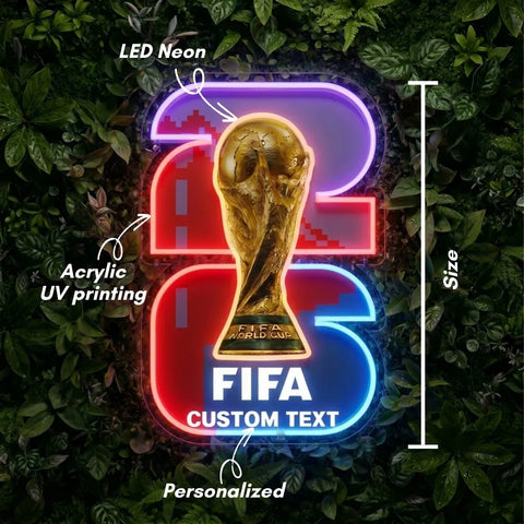 Custom World Cup Neon Sign - San Francisco