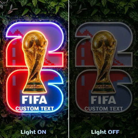 Custom World Cup Neon Sign - San Francisco