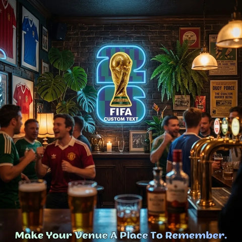 Custom World Cup Neon Sign - New York