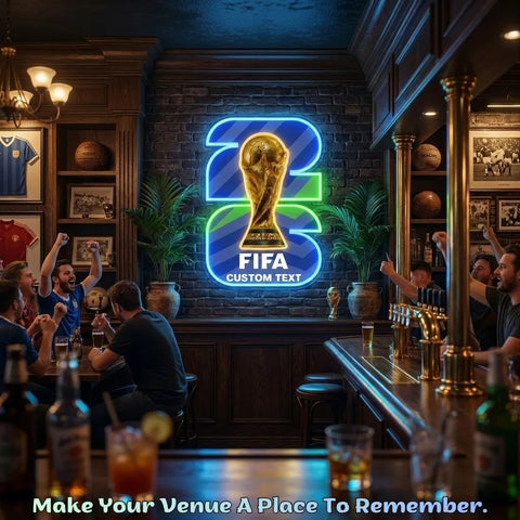 Custom World Cup Neon Sign - Philadelphia