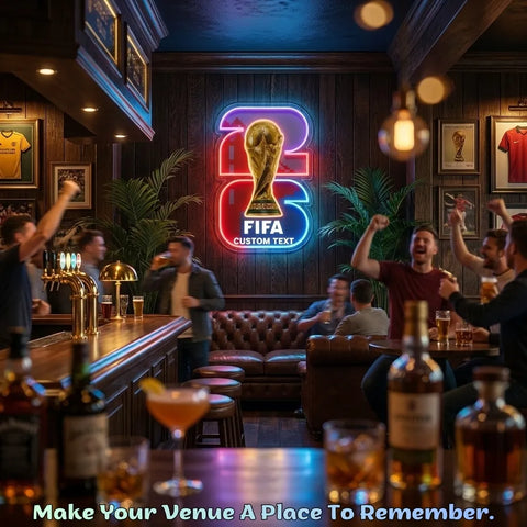 Custom World Cup Neon Sign - San Francisco