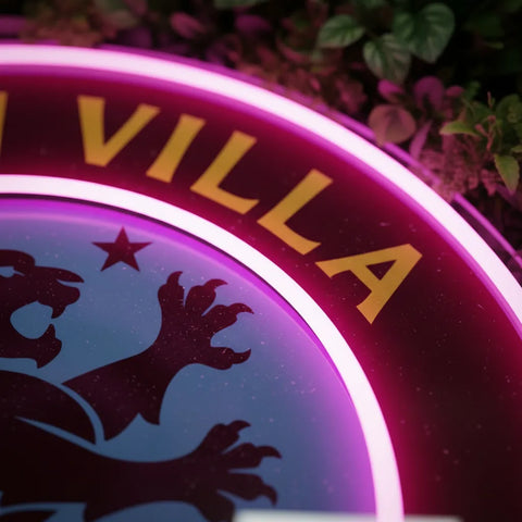 Aston Villa Neon Sign