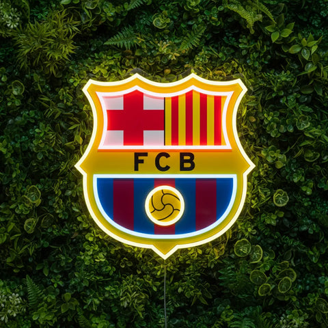 FC Barcelona Neon Sign