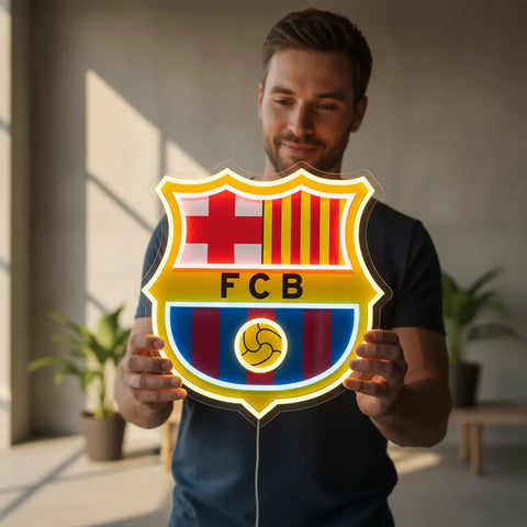 FC Barcelona Neon Sign