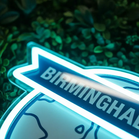 Birmingham City Neon Sign