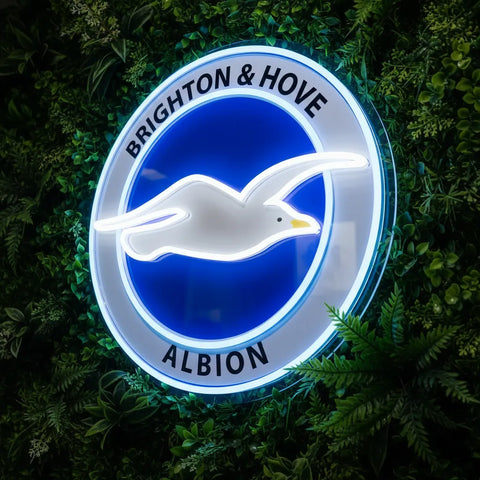 Brighton & Hove Albion Neon Sign