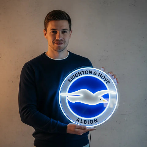 Brighton & Hove Albion Neon Sign