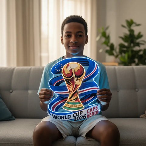 Cape Verde National Team Neon Sign
