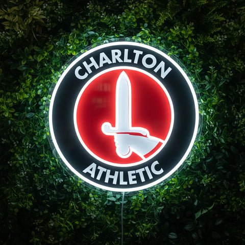 Charlton Athletic Neon Sign