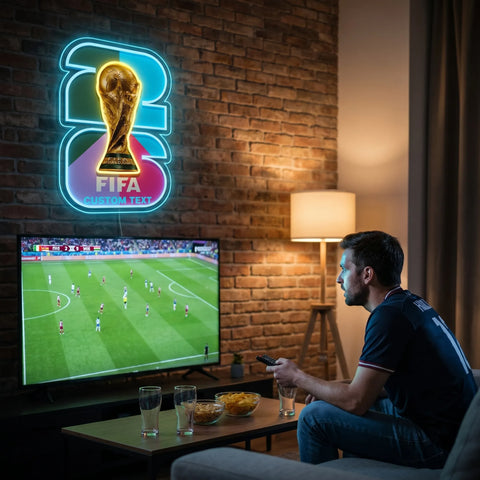 Custom World Cup Neon Sign - ATLANTA