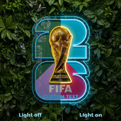 Custom World Cup Neon Sign - ATLANTA
