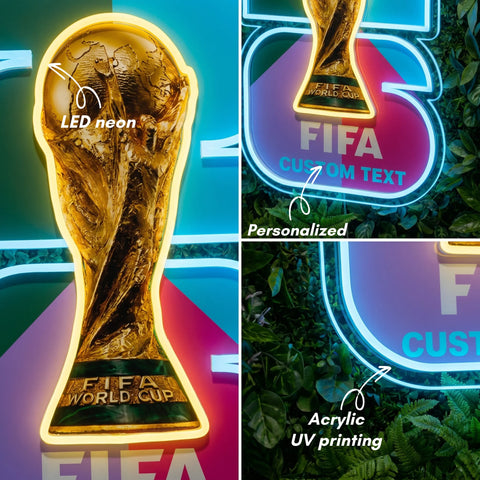 Custom World Cup Neon Sign - ATLANTA
