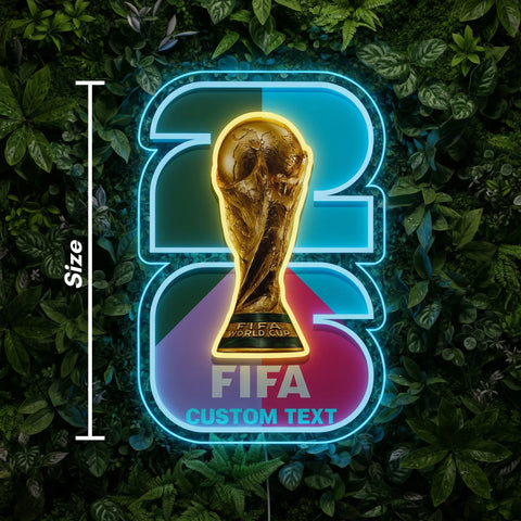 Custom World Cup Neon Sign - ATLANTA