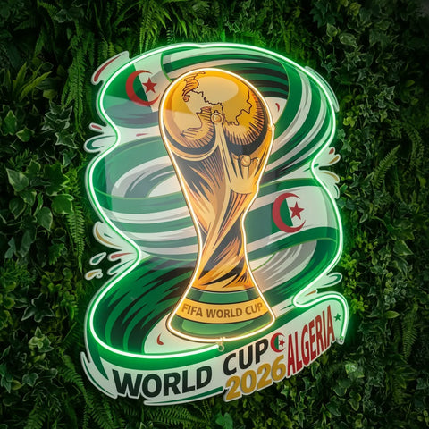 Algeria National Team Neon Sign