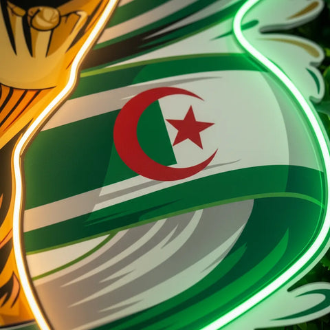 Algeria National Team Neon Sign