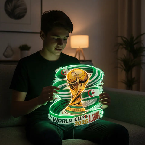 Algeria National Team Neon Sign