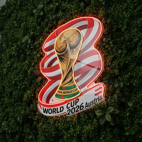 Austria National Team Neon Sign