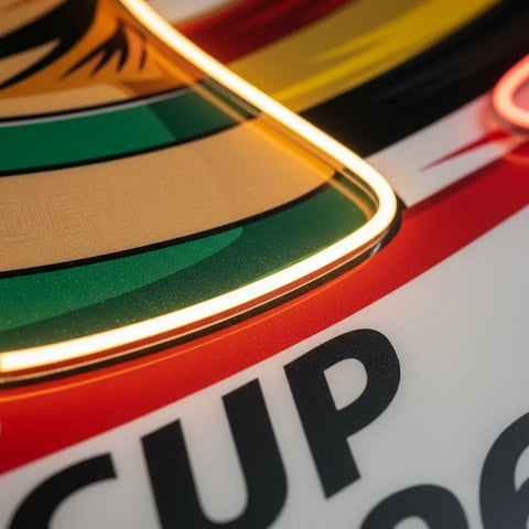 Belgium National Team Neon Sign