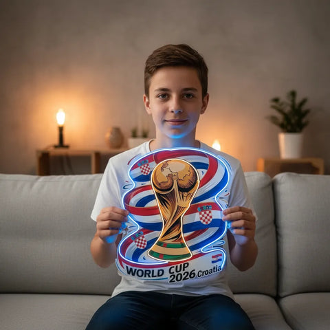 Croatia National Teams Neon Sign