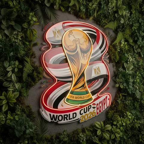 EGYPT National Team Neon Sign