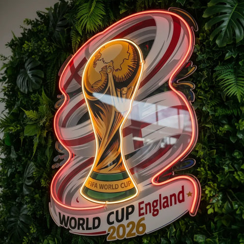 England National Team Neon Sign