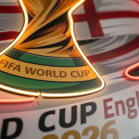 England National Team Neon Sign