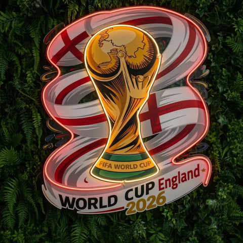 England National Team Neon Sign