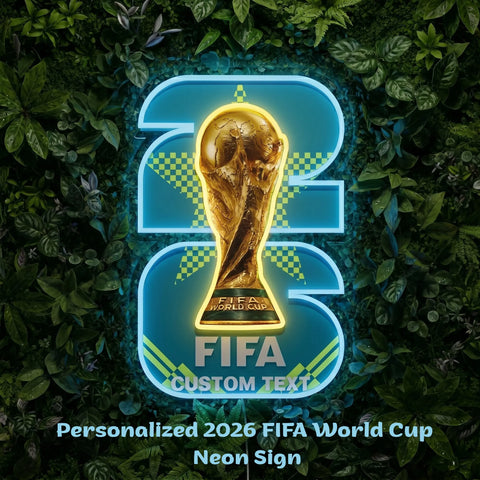 Custom World Cup Neon Sign - DALLAS