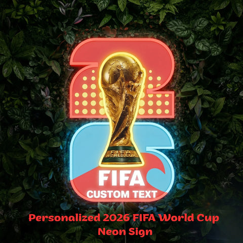 Custom World Cup Neon Sign - Los Angeles