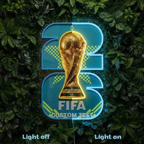 Custom World Cup Neon Sign - DALLAS