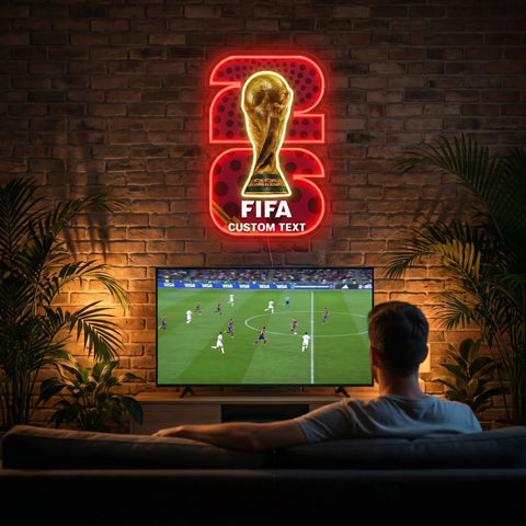 Custom World Cup Neon Sign - KANSAS