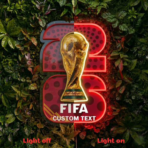 Custom World Cup Neon Sign - KANSAS