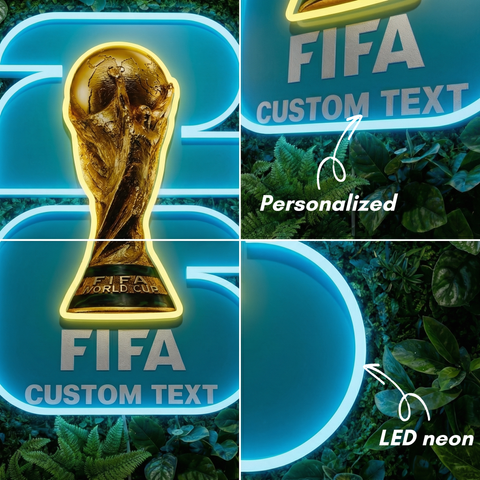 Custom World Cup Neon Sign