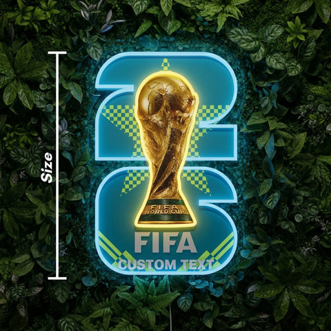 Custom World Cup Neon Sign - DALLAS