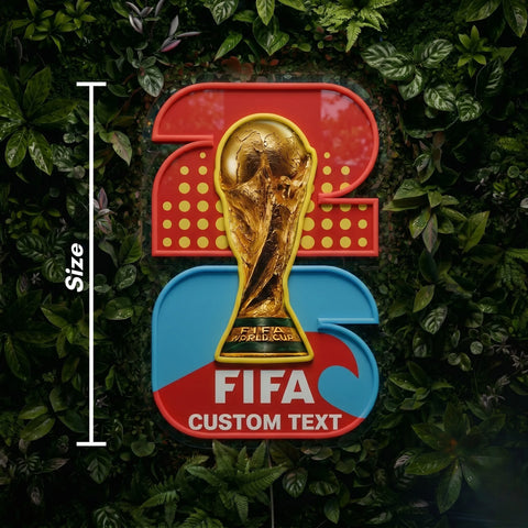 Custom World Cup Neon Sign - Los Angeles
