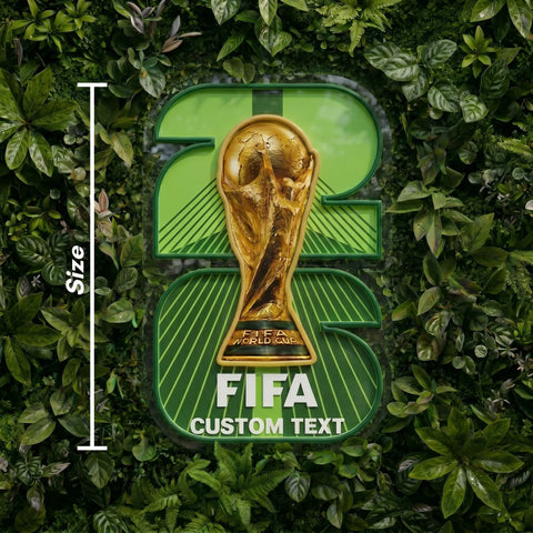 Custom World Cup Neon Sign - BOSTON