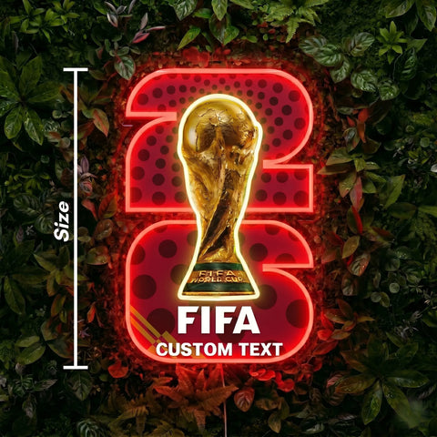 Custom World Cup Neon Sign - KANSAS
