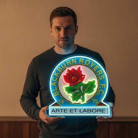 Blackburn Rovers Neon Sign