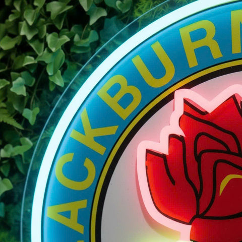 Blackburn Rovers Neon Sign