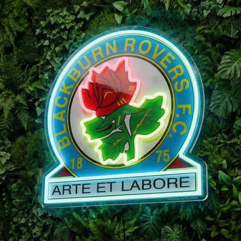 Blackburn Rovers Neon Sign