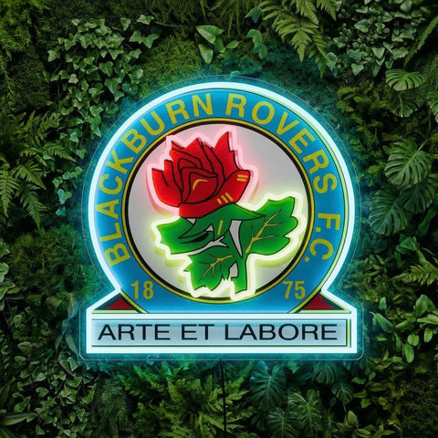 Blackburn Rovers Neon Sign